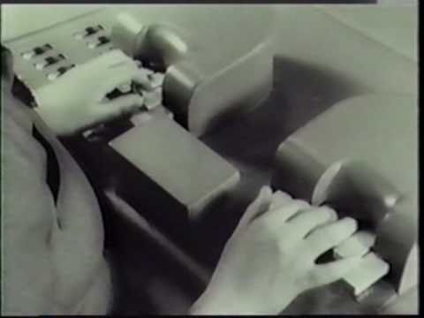 VODER (1939) - Early Speech Synthesizer