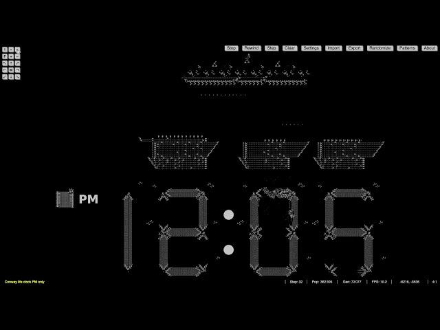 Game Of Life - How a single mutation destroys the whole organism