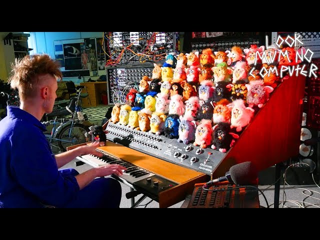 THE FURBY ORGAN, A MUSICAL INSTRUMENT MADE FROM FURBYS