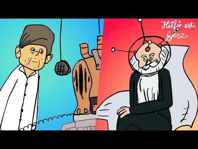 A felnőtt Mézga Aladár felhívja MZ/X-et 2024-ből