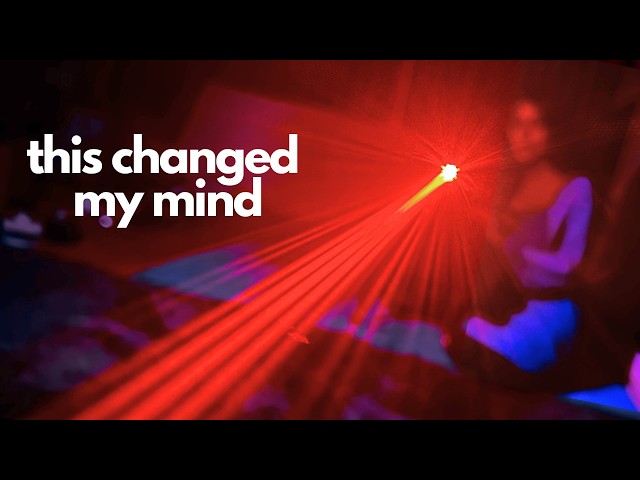 I did the double slit experiment at home